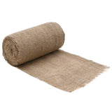 10m Eco-Friendly Natural Jute Roll – 200gsm Hessian Fabric