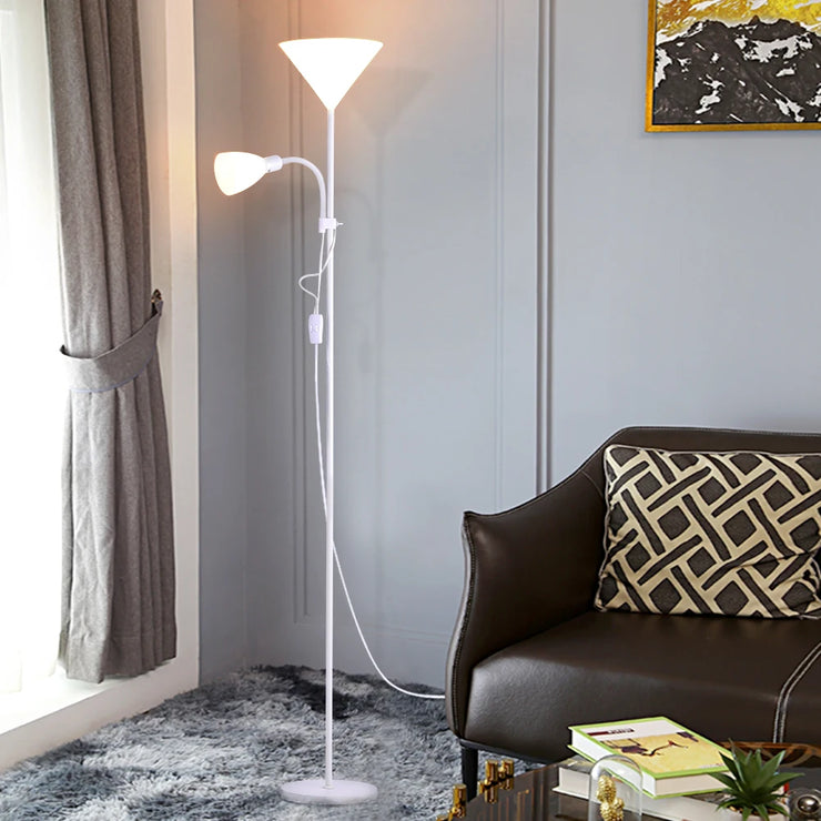 Ko-More Modern 2-Head Adjustable Floor Lamp – Sleek, Stylish & Functional