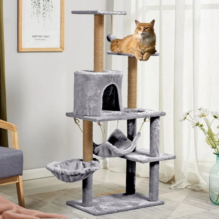 LuxPurr Multi-Layer Cat Tree House