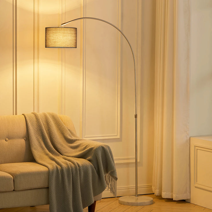 LunaArc Arched Floor Lamp – Modern Elegance with a Timeless Touch