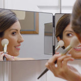 3-Way Folding Hanging Mirror – Portable, Space-Saving & Sleek Design