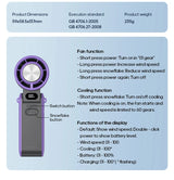 BreezeBolt™ Pocket Fan
