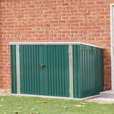 7x3ft Metal Bike Storage Shed – Secure & Weatherproof Outdoor Solution