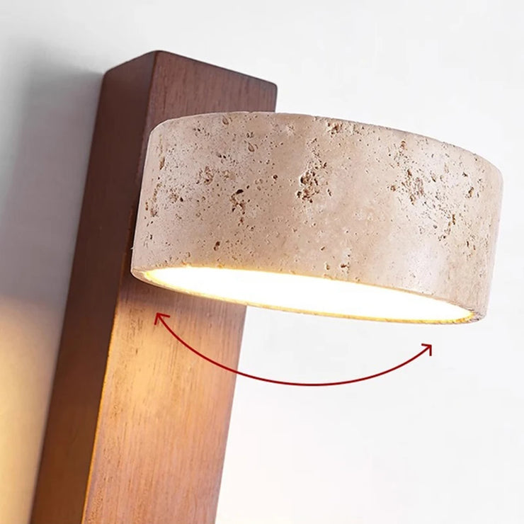 Rotating LED Wall Lamp – Where Japanese Elegance Meets Modern Illumination