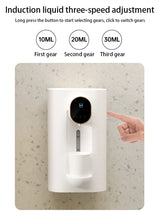 Roadtime Automatic Mouthwash Dispenser for Bathroom, 540ml Touchless Wall-Mounted Mouthwash Dispenser with 2 Magnetic Reusable Cups