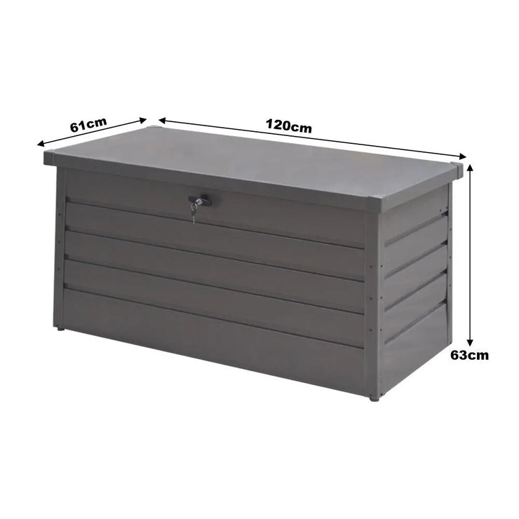Metal Outdoor Lockable Garden Storage Box