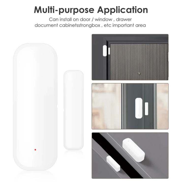 WiFi  Door Sensor Window For Smart Home & Wireless Door Detector Smart Life APP Remote  Control for Alexa Google Home