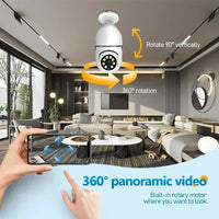 360° SecureVision Smart Bulb Camera