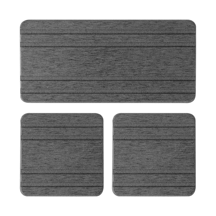 AquaDry Diatomite Sink Tray Set – 3 Pack