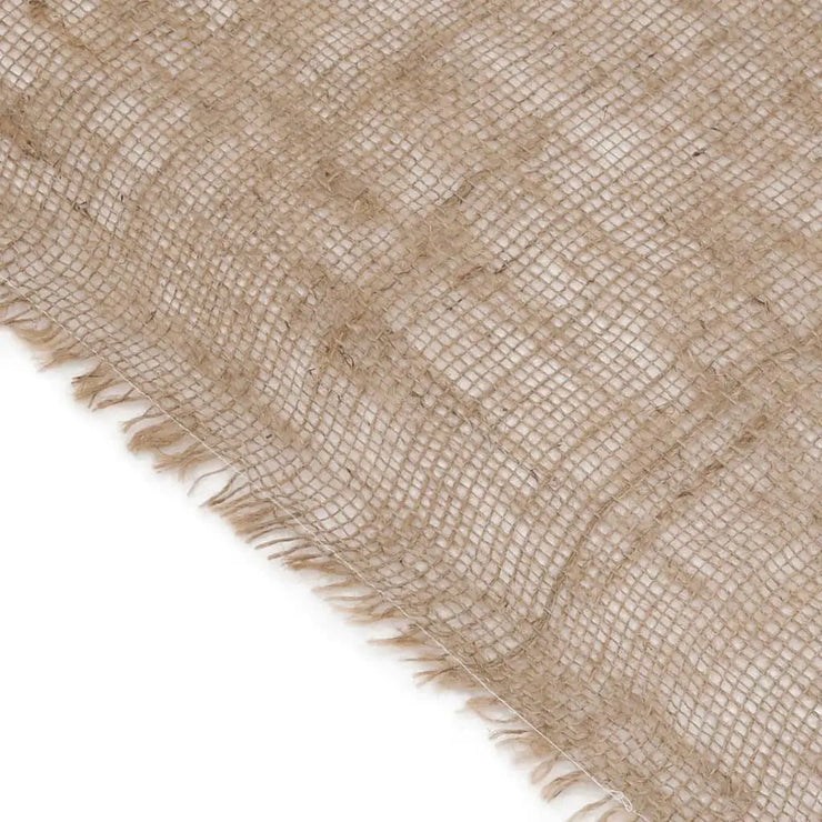 10m Eco-Friendly Natural Jute Roll – 200gsm Hessian Fabric