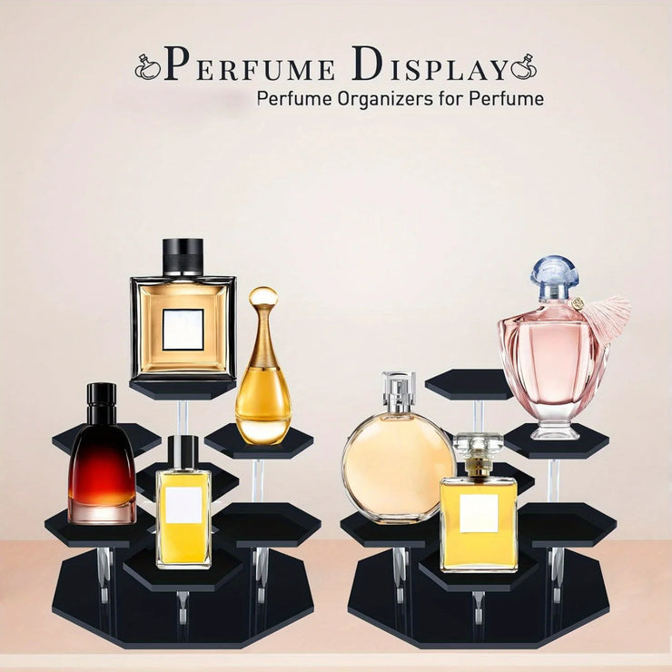 7-Tier Acrylic Display for Cosmetics, Perfumes & Body Care