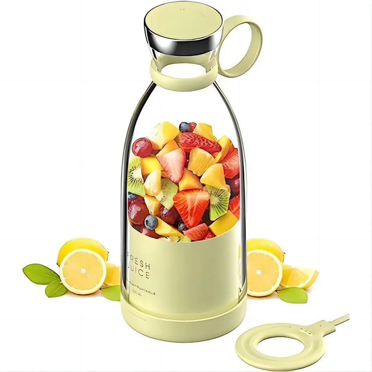 Portable USB Rechargeable Electric Juicer Blender