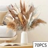 Boho Luxe Pampas Bouquet – 105pcs Dried Flower Arrangement