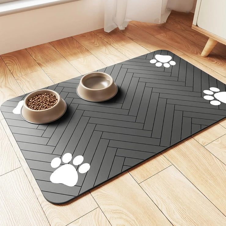 PetGuard Absorbent Feeding Mat – Keep Your Pet’s Feeding Area Clean and Dry