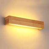 ZenWood LED Oak Wall Lamp – A Touch of Japanese Serenity