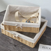 Woven Storage Basket Organiser