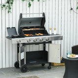 The Bit of Alright™ Grill Master™ 4+1 Deluxe Gas BBQ