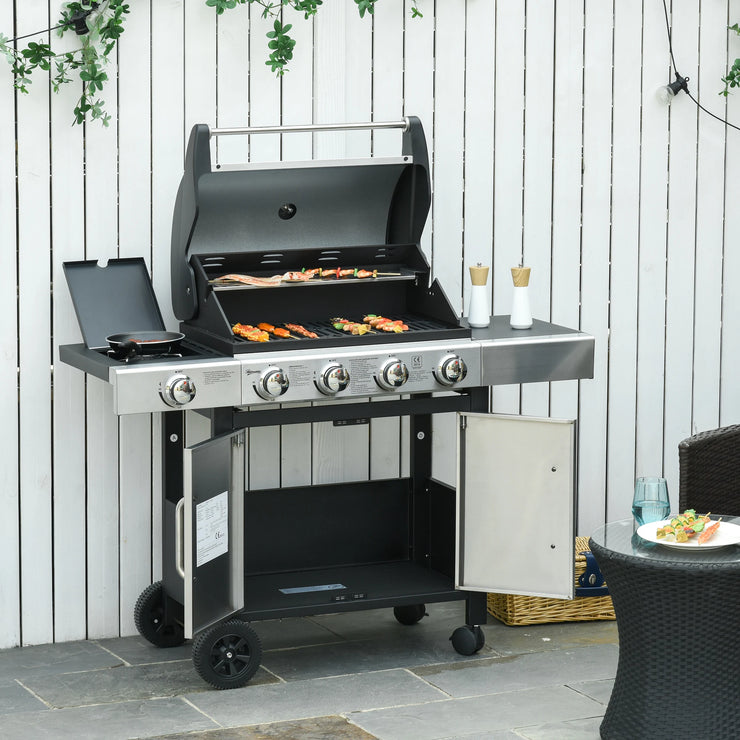 The Bit of Alright™ Grill Master™ 4+1 Deluxe Gas BBQ
