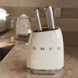 SMEG Retro Knife Holder, Knives & Mat