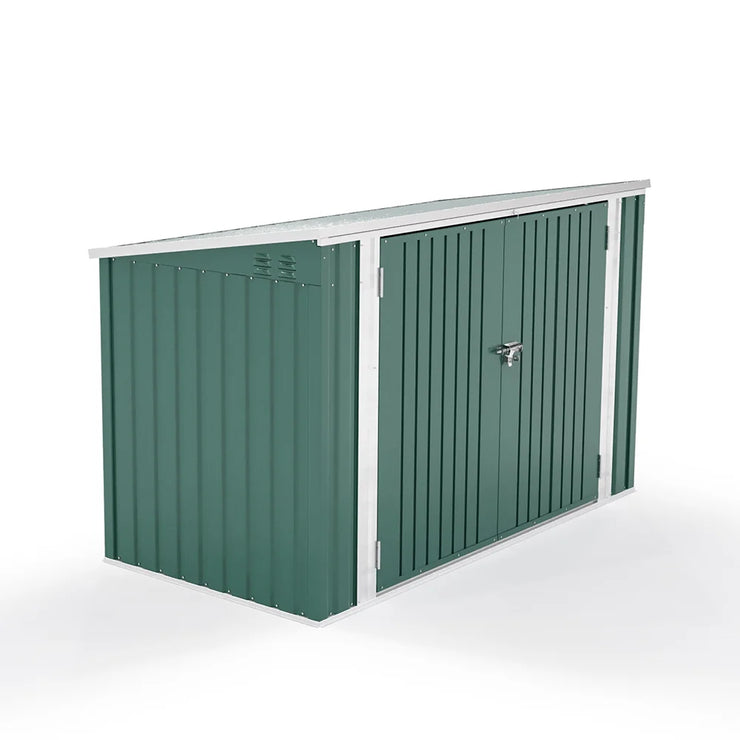 7x3ft Metal Bike Storage Shed – Secure & Weatherproof Outdoor Solution