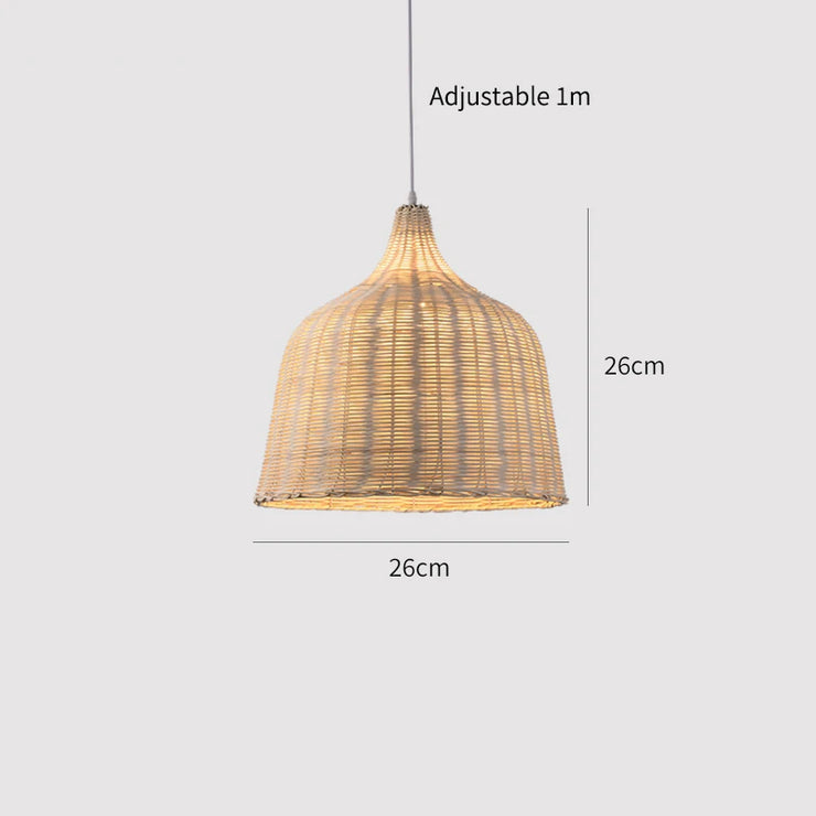 ZenWeave Bamboo Harmony Lamp – A Fusion of Eastern Elegance