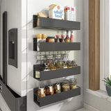 Magnetic Marvel: Fridge Shelf Spice Storage Rack