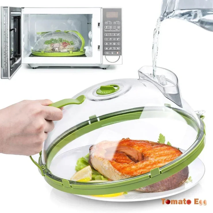 ClearGuard Splash Shield – Ultimate Microwave Food Cover