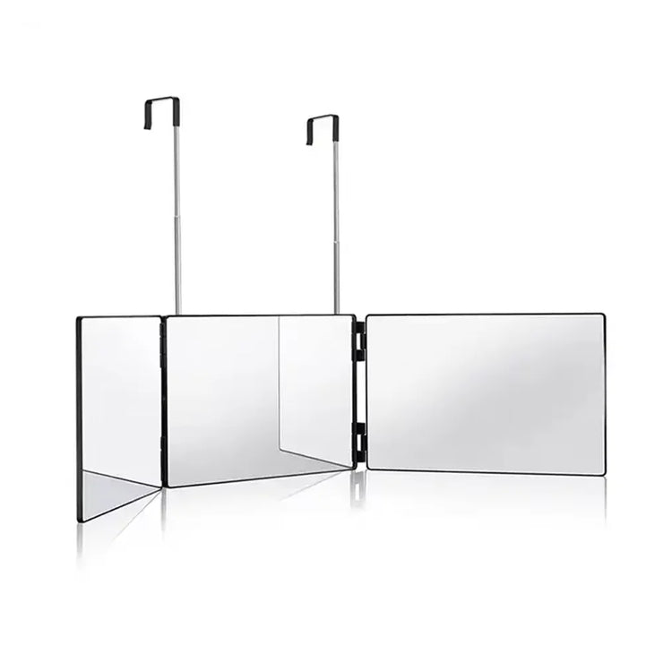 3-Way Folding Hanging Mirror – Portable, Space-Saving & Sleek Design