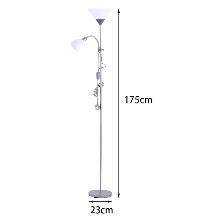 Ko-More Modern 2-Head Adjustable Floor Lamp – Sleek, Stylish & Functional