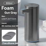 Automatic Stainless Steel Soap Dispenser – Smart, Hygienic & Touch-Free!