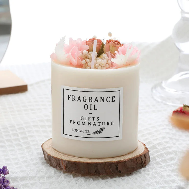 Harvest Bloom Kennedy Preserved Flower Scented Candle