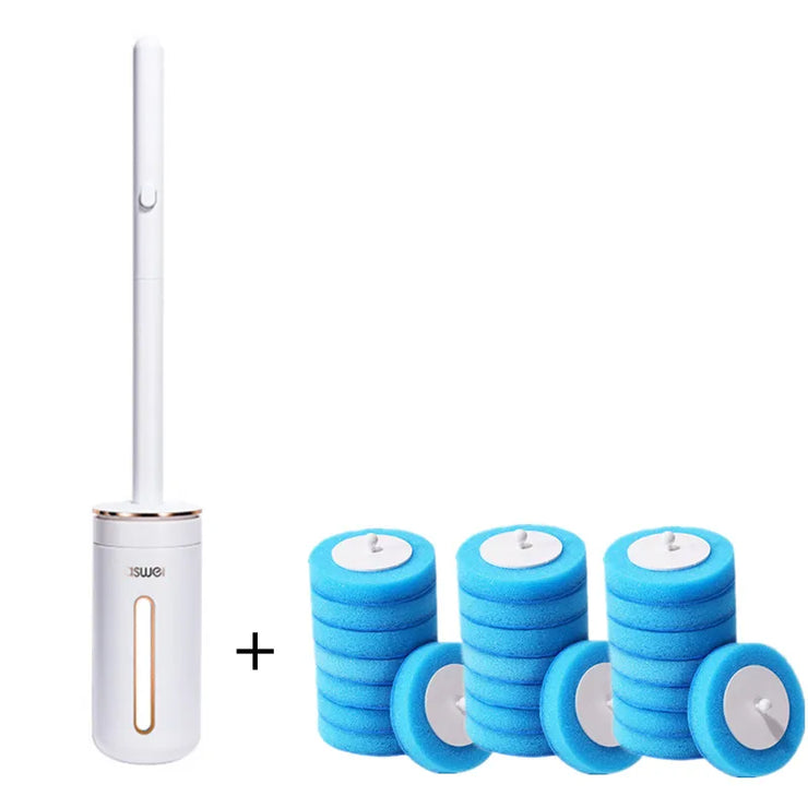 PureClean: Disposable Toilet Brush Kit