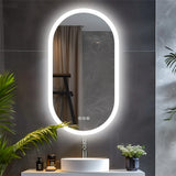 Aurora Oval LED Smart Mirror