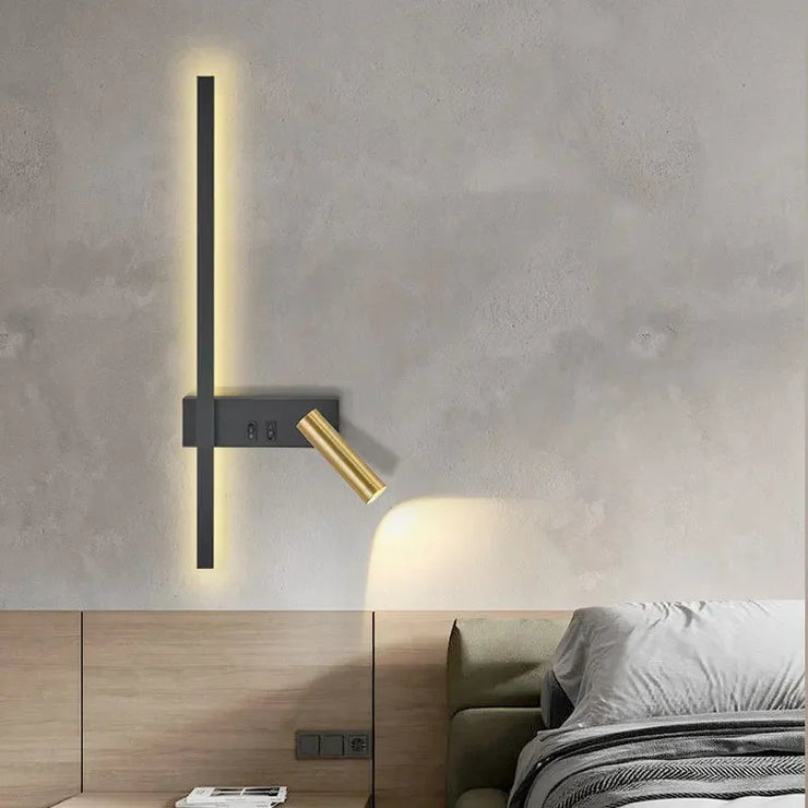 Modern Adjustable LED Wall Sconce – Stylish Bedside & Accent Wall Lighting