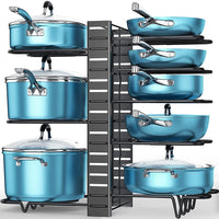 8-Tier Pots & Pans Organiser Rack