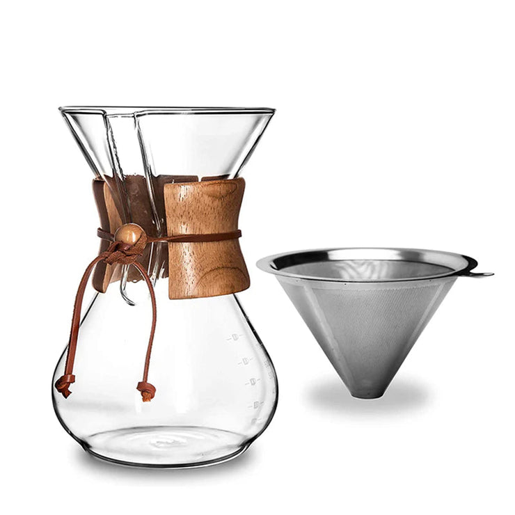 PureBrew Hand Glass Coffee Kettle – The Art of Pour-Over Coffee