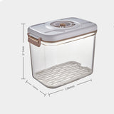 Transparent Food Vacuum Storage Box With Free Vacuum Kitchen Sealer